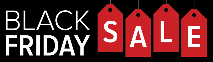 Black Friday Sale 11/19 to 12/7