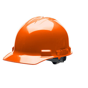 DUO SAFETY™, HARD HAT, CAP, 4-POINT, RATCHET, ORANGE
