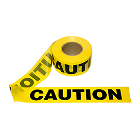 BARRICADE TAPE, CAUTION