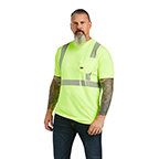 ARIAT REBAR HI-VIS ANSI T-SHIRT- HI-VIS YELLOW