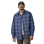 ARIAT REBAR FLANNEL INSULATED SHIRT JACKET- COSTAL BLUE PLAID