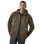 ARIAT REBAR REGULATOR FULL ZIP HOODIE- WREN