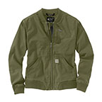 WOMEN'S RUGGED FLEX RELAXED FIT CANVAS JACKET - BASIL