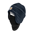 CARHARTT FLEECE 2-IN-1 HEADWEAR - NAVY