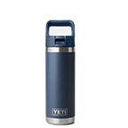 Yeti Rambler 18 oz. Bottle with Straw Cap - Navy