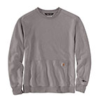 CARHARTT FORCE LIGHTWEIGHT CREWNECK SWEATSHIRT- ASPHALT HEATHER