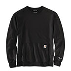 CARHARTT FORCE LIGHTWEIGHT CREWNECK SWEATSHIRT- BLACK