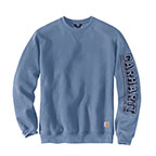 CARHARTT MIDWEIGHT CREWNECK GRAPHIC SWEATSHIRT- SKYSTONE