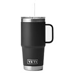 Yeti Rambler 26 oz. Stackable Cup with Straw Lid - Black