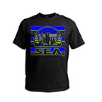 SafetyShirtz - Seattle Rise Safety Shirt - Blue/Yellow/Reflective/Black