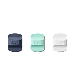 WORK 'n MORE - 3 Pack Yeti Rambler Magslider Lid Magnets Navy/Seafoam/White