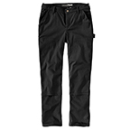 WOMEN'S CARHARTT RUGGED FLEX CANVAS DOUBLE FRONT PANT- BLACK