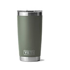 Yeti Rambler 20 Oz Tumbler with Magslider Lid Camp Green