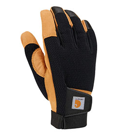 SYNTHETIC LEATHER HIGH DEXTERITY TOUCH SENSITIVE SECURE CUFF GLOVE