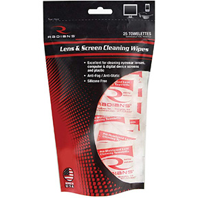 LENS CLEANING TOWELETTES  25 COUNT