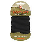 48 in. Boot Laces, Black