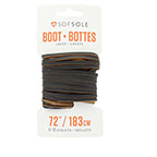  72in Leather Boot Laces - Brown