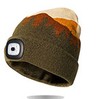 Night Scout Light-Up Rechargeable LED Beanie, Sedona