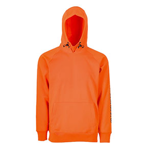 DILLINGHAM TECH HOODIE-RED ORANGE