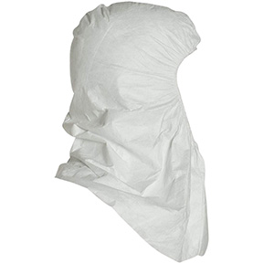 TYVEK HOOD W/ELASTIC FACE