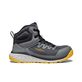 Men's Arvada Mid Work Sneaker (Carbon-Fiber Toe)-Gray