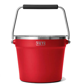 Yeti Rambler Beverage Bucket Rescue Red