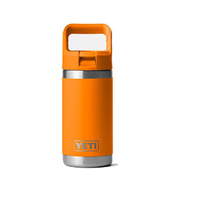 WORK 'n MORE - Yeti Rambler Jr. 12 oz Kids Bottle-Crab Orange