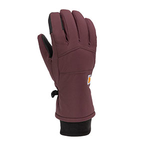 Women's Storm Defender Insulated Softshell Glove-Blackberry