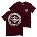 TROLL HAGGLER TEE-MAROON