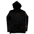 TROLL DRUDGE HOODIE-BLACK/BROWN