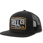 TROLL MOXIE SNAPBACK HAT-BLACK