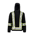 GRUNDENS FULL SHARE JACKET CSA- BLACK REFLECTIVE