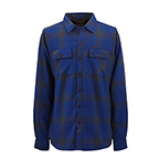 GRUNDENS KODIAK INSULATED FLANNEL SHIRT- OMBRE SODALITE