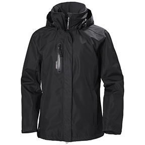HELLY HANSEN WOMEN'S MANCHESTER WATERPROOF SHELL JACKET- BLACK