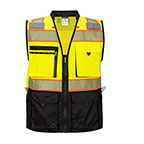 Portwest - Class 2 Premium Surveyor Vest-Yellow/Black