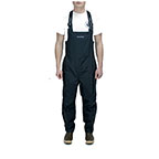 Vallation Men's Dark Rain Bib-Black