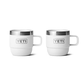 Yeti Rambler 6 Oz Espresso Mug White 2pk