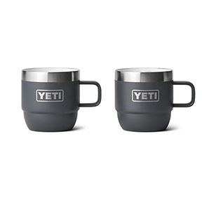 Yeti Rambler 6 Oz Espresso Mug Charcoal 2pk