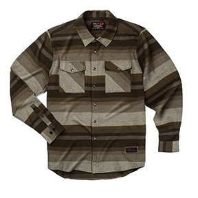 TROLL OTTO FLANNEL-GREY AND BROWN
