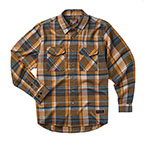 TROLL OTTO CHESTER FLANNEL-BROWN AND TAN