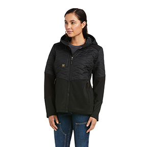 ARIAT WOMEN'S REBAR CLOUD 9 INSULATED JACKET- BLACK