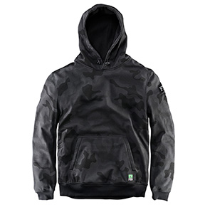 FXD BONDED FLEECE HOODIE- BLACK CAMO