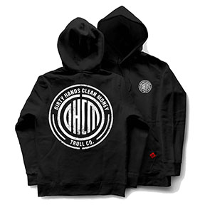 TROLL LIMITED EDITION DHCM SEAL HOODIE BLACK