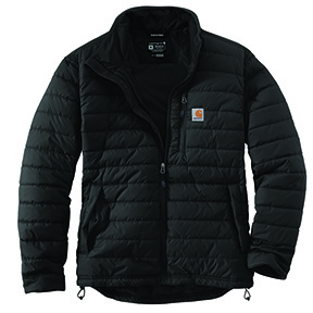 CARHARTT RAIN DEFENDER LIGHTWEIGHT INSULATED JACKET- BLACK