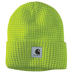 CARHARTT KNIT REFLECTIVE PATCH BEANIE- BRITE LIME