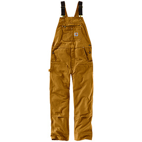 CARHARTT DUCK BIB OVERALL- CARHARTT BROWN