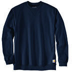 CARHARTT MIDWEIGHT CREWNECK SWEATSHIRT- NAVY