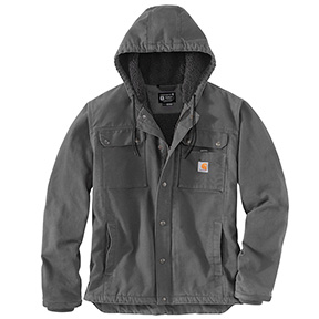 CARHARTT SHERPA LINED UTILITY JACKET- GRAVEL