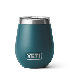 YETI 10 oz. Rambler Wine Tumbler with MagSlider Lid Agave Teal