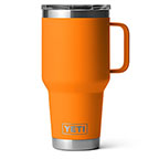 Yeti Rambler 20 Oz Travel Mug with Stronghold Lid King Crab Orange